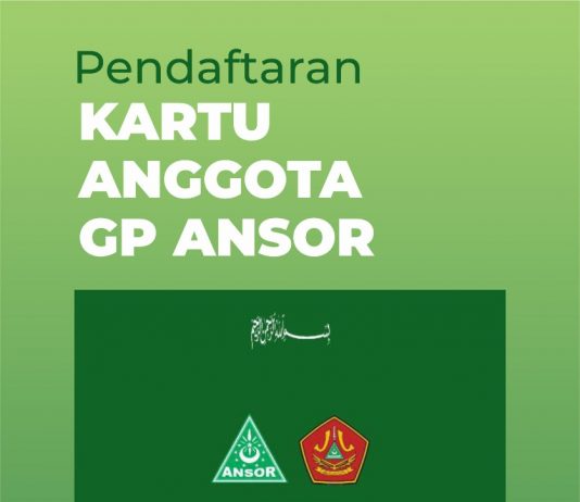 Mendaftar KTA GP Ansor