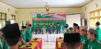 Pimpinan Cabang GP Ansor Jepara Gelar Sekolah Kader Penggerak Desa (SKPD) Putaran Pertama, Minggu 11 September, di SMK Manbaul Ulum Kedungombo Buaran Mayong Jepara. Foto: ansorcyberjepara